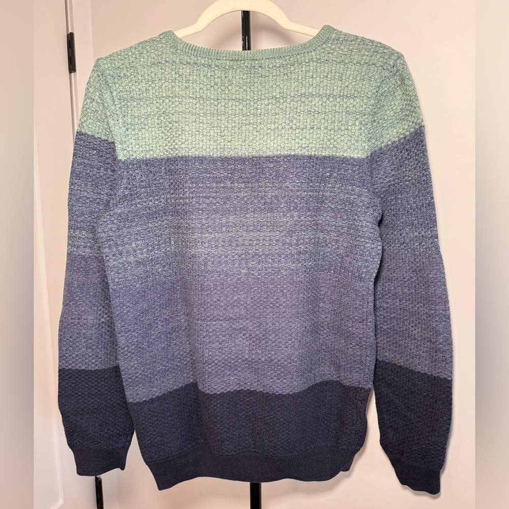 US POLO ASSN. gradient cotton sweater